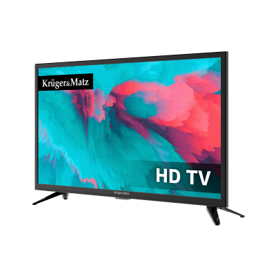 Telewizor Kruger&amp;Matz 24&quot; HD DVB-T2 H.265 HEVC   230/12V