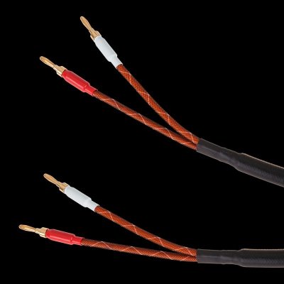 Kabel głośnikowy 3.0m Kruger&amp;Matz (wtyki banan)