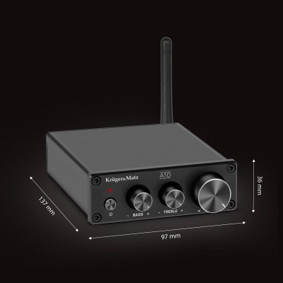 Wzmacniacz stereo Kruger&amp;Matz model A10
