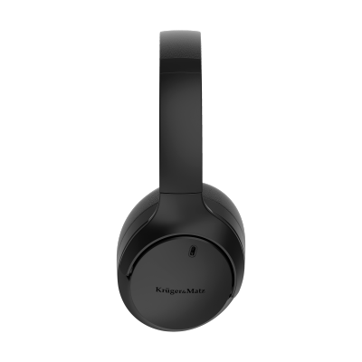 Bezprzewodowe słuchawki nauszne z ANC , Kruger&Matz Street 4 , czarne