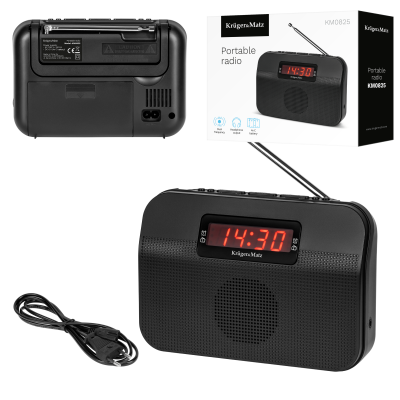 Radio przenośne analogowe Kruger&amp;Matz model KM0825