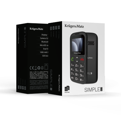 Telefon GSM dla seniora Kruger&Matz Simple 923