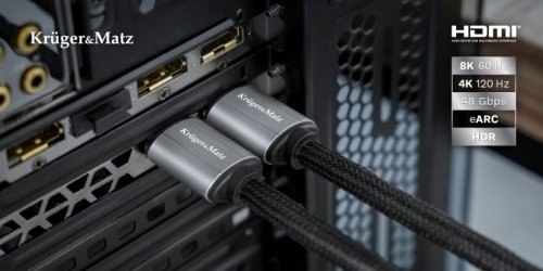 Kabel HDMI-HDMI 2.1 8K 1,8 m Kruger&amp;Matz