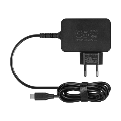 Zasilacz uniwersalny Kruger&Matz 65W z funkcją Power Delivery 7 końcówek