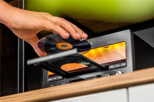 Wieża HiFi Kruger&amp;Matz KM1995 (Wzmacniacz klasy A, CD, USB,  Bluetooth, radio cyfrowe DAB+, FM)