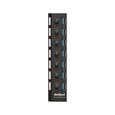 HUB USB 3.0 7 portowy Rebel