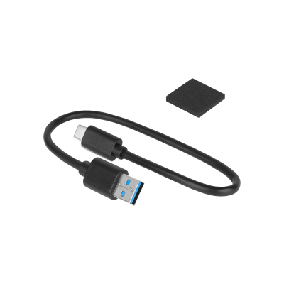 Obudowa dysku 2,5&quot; SATA USB C 3.1  Rebel aluminiowa