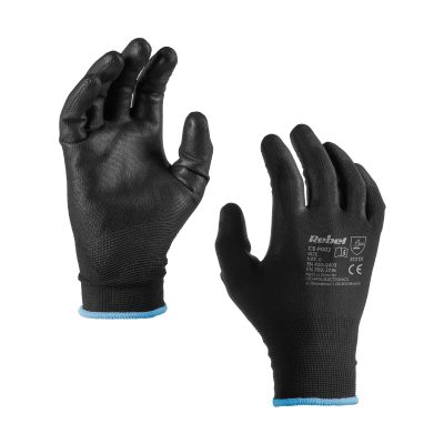 Rękawice robocze poliuretanowe CS-P002  r.9 L (2kpl.)