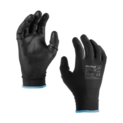 Rękawice robocze poliuretanowe CS-P002  r.9 L (12kpl.)