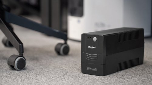 Zasilacz awaryjny komputerowy UPS REBEL model Nanopower 650 ( offline, 650VA / 360W , 230 V , 50Hz )