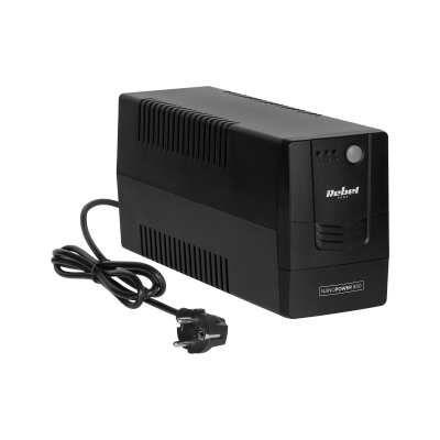 Zasilacz awaryjny komputerowy UPS REBEL model Nanopower 850 ( offline, 850VA / 480W , 230 V , 50Hz )