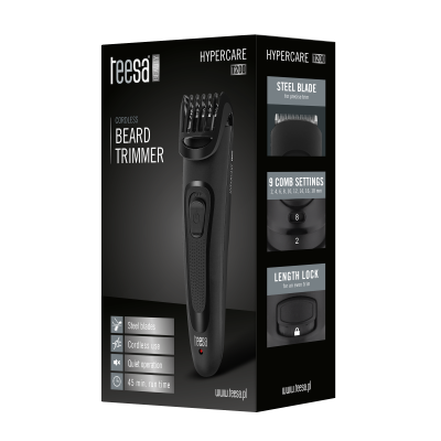 Bezprzewodowy trymer do brody HYPERCARE T200