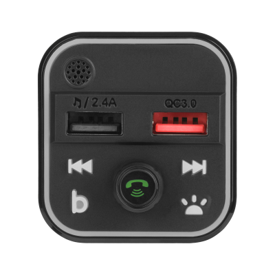 Transmiter samochodowy FM z funkcja bluetooth