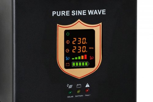Przetwornica solarna naścienna ( inwerter )  KEMOT PROsolar-5000 ( 48V 230V 5000VA/3500W )