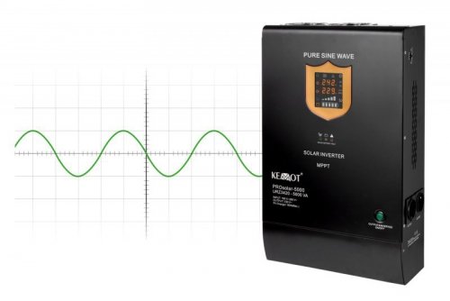 Przetwornica solarna naścienna ( inwerter )  KEMOT PROsolar-5000 ( 48V 230V 5000VA/3500W )