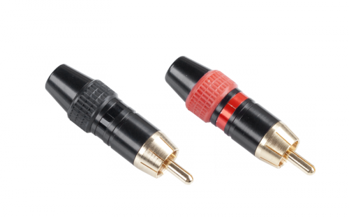 Wtyk RCA metalowy HD-290