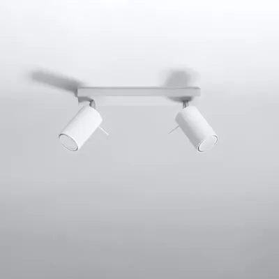 Plafon RING 2 biały