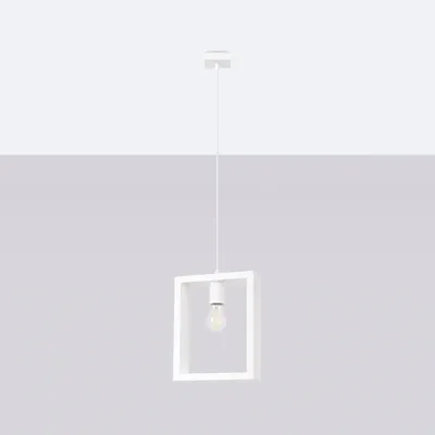 Lampa wisząca ARIES biała