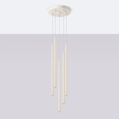 Lampa wisząca PASTELO 5P beżowa