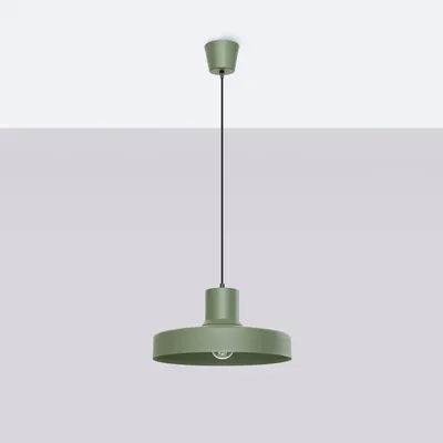 Lampa wisząca BILO zielona oliwka