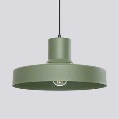 Lampa wisząca BILO zielona oliwka