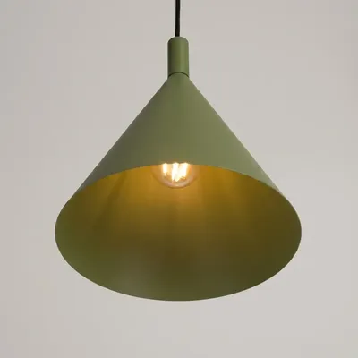 Lampa wisząca NOX 25 zielona oliwka