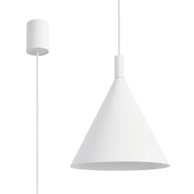 Lampa wisząca NOX 25 biała