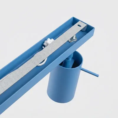 Plafon RING 6L błękitny