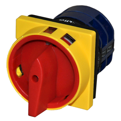 Łącznik krzywkowy 0-1 16A 3-fazowy tablicowy na kłódkę IP65, LW16 0-1 3P TRG, ELS (5)