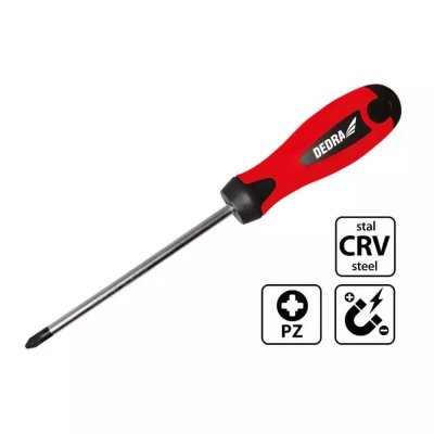 Wkrętak krzyżowy Pozidriv PZ3x150mm, CrV