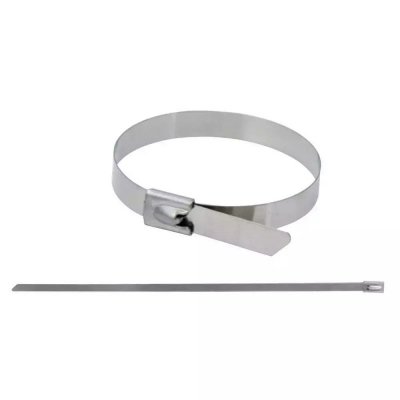Stalowe opaski zaciskowe, 7.9x520mm, SS304, 20szt.