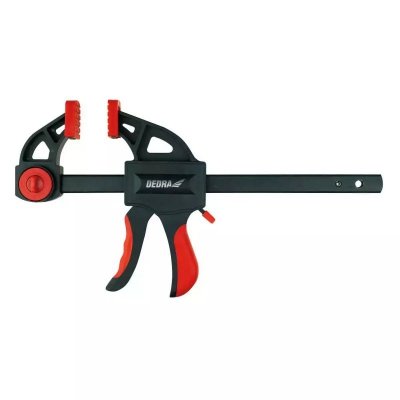 Ścisk stolarski 200x72mm,nylon,pistolet.