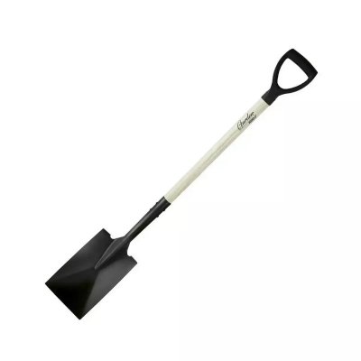 Szpadel prosty trzonek drewniany, uchwyt D tworzywo 120cm