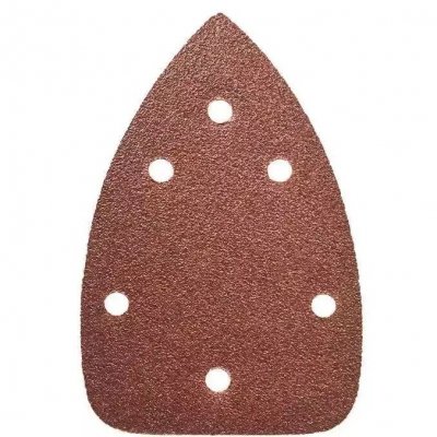 Papier ścierny Delta 40gr, 140x140x80mm, rzep, kpl 5szt