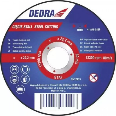 Tarcza do cięcia stali 125x3,2x22,2