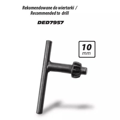 Klucz do uchwytu wiertarskiego 10mm