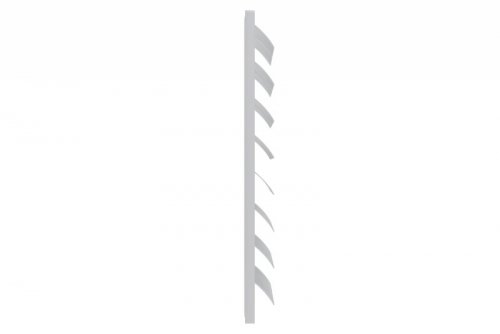 Żaluzja 560mm PCV RAL7035