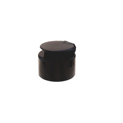 Nakrętka z klapką Flip-Top - czarna Cleanairix