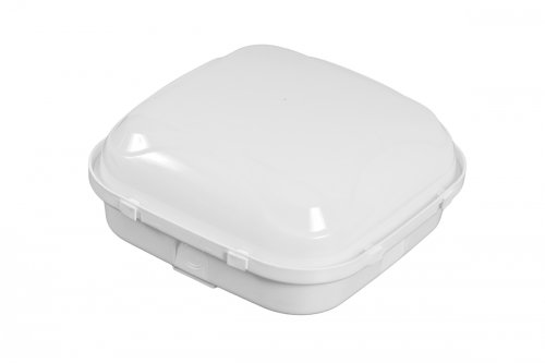 Oprawa PANDA KARO, E27, 18W, klosz mleczny, podstawa biała, odporna na UV, 230V, IK10, IP54, D.317354M Pawbol