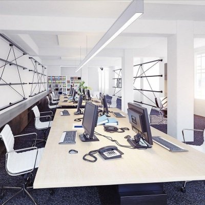 Profil do LED zestaw, ALU anodowany V-TAC 2mb klosz mleczny 50x75mm VT-8127