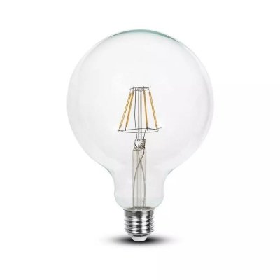 Żarówka LED 10W filament E27 kula glob G125 V-TAC VT-1979 4000K 1055lm