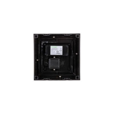Oprawa V-TAC 12W LED IP65 Czarny Kwadrat VT-828 3000K 1200lm
