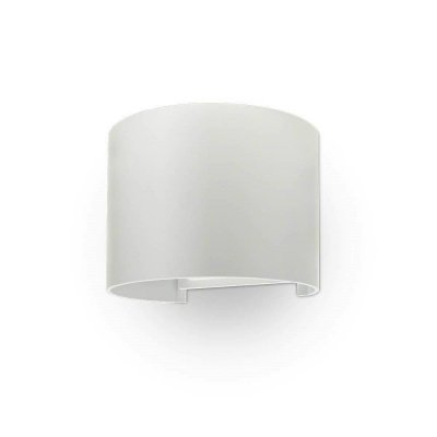 Oprawa Ścienna 6W V-TAC Góra Dół Regulowana Biały Okrągły IP65 Bridgelux VT-756-W 3000K 700lm
