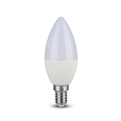 Żarówka LED SMART WiFi V-TAC 4.8W E14 Świeczka TUYA Alexa Google Home VT-5114-N RGB+2700K-6400K 450lm