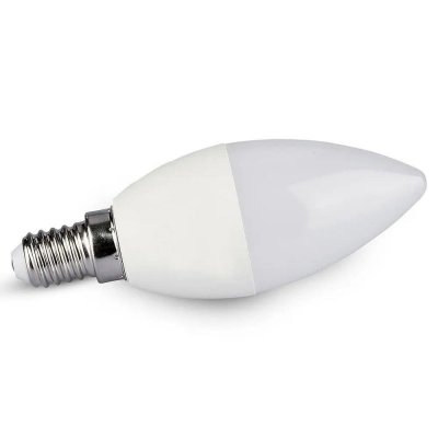 Żarówka LED SMART WiFi V-TAC 4.8W E14 Świeczka TUYA Alexa Google Home VT-5114-N RGB+2700K-6400K 450lm