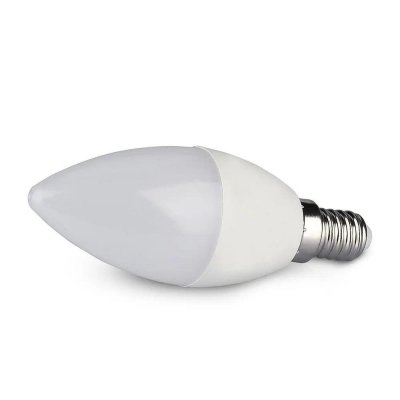 Żarówka LED SMART WiFi V-TAC 4.8W E14 Świeczka TUYA Alexa Google Home VT-5114-N RGB+2700K-6400K 450lm
