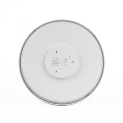 Plafon V-TAC 30W LED Okrągły IP44 Czujnik Ruchu Mikrofalowy 42cm Biały VT-8630S-W-RD 4000K 3000lm