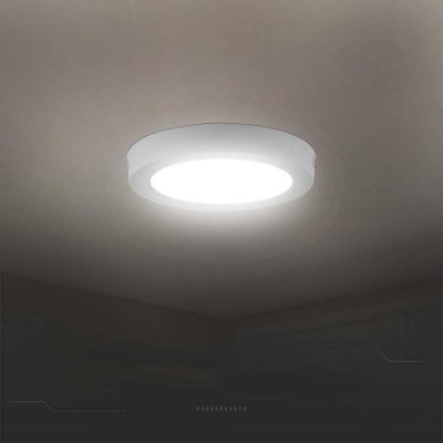 Panel LED V-TAC Natynkowy Premium Downlight 6W Okrągły fi120 VT-60006 4000K 660lm