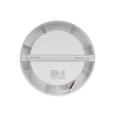 Panel LED V-TAC natynkowy premium downlight 18W okrągły fi215 VT-60018 6500K 1980lm