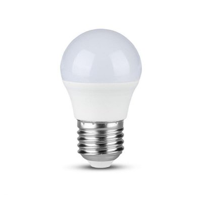 Żarówka LED V-TAC SAMSUNG CHIP 4.5W E27 Kulka G45 VT-245 6400K 470lm 5 Lat Gwarancji